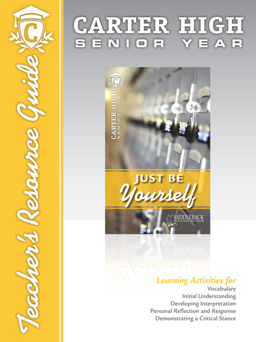 Title details for Just Be Yourself by Saddleback Educational Publishing - Available